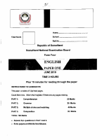 English Exam 2019 Paper One.pdf